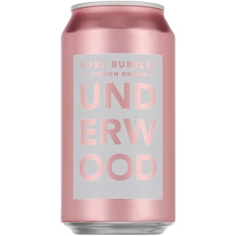 Underwood Rosé Bubbles, Can