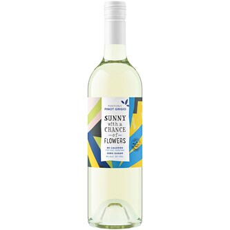 Sunny with a Chance of Flowers Low Calorie Pinot Grigio