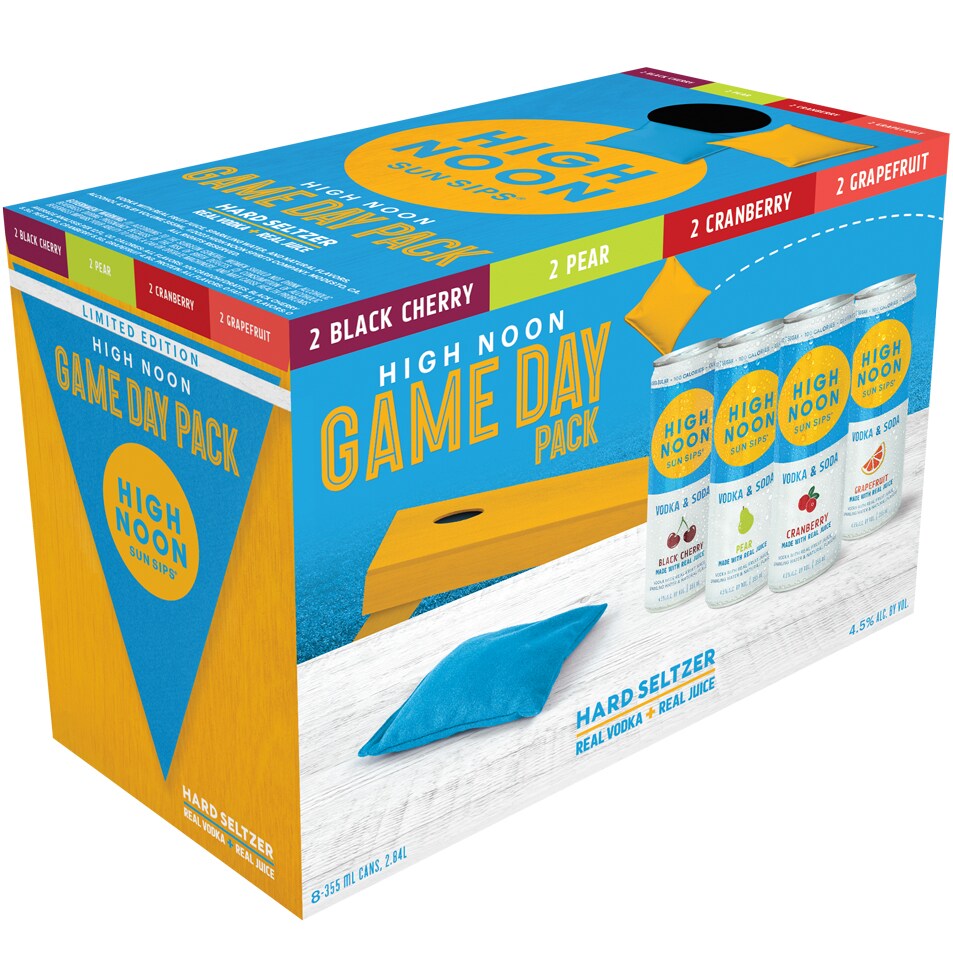 High Noon Hard Seltzer Game Day Variety Pack, Cans