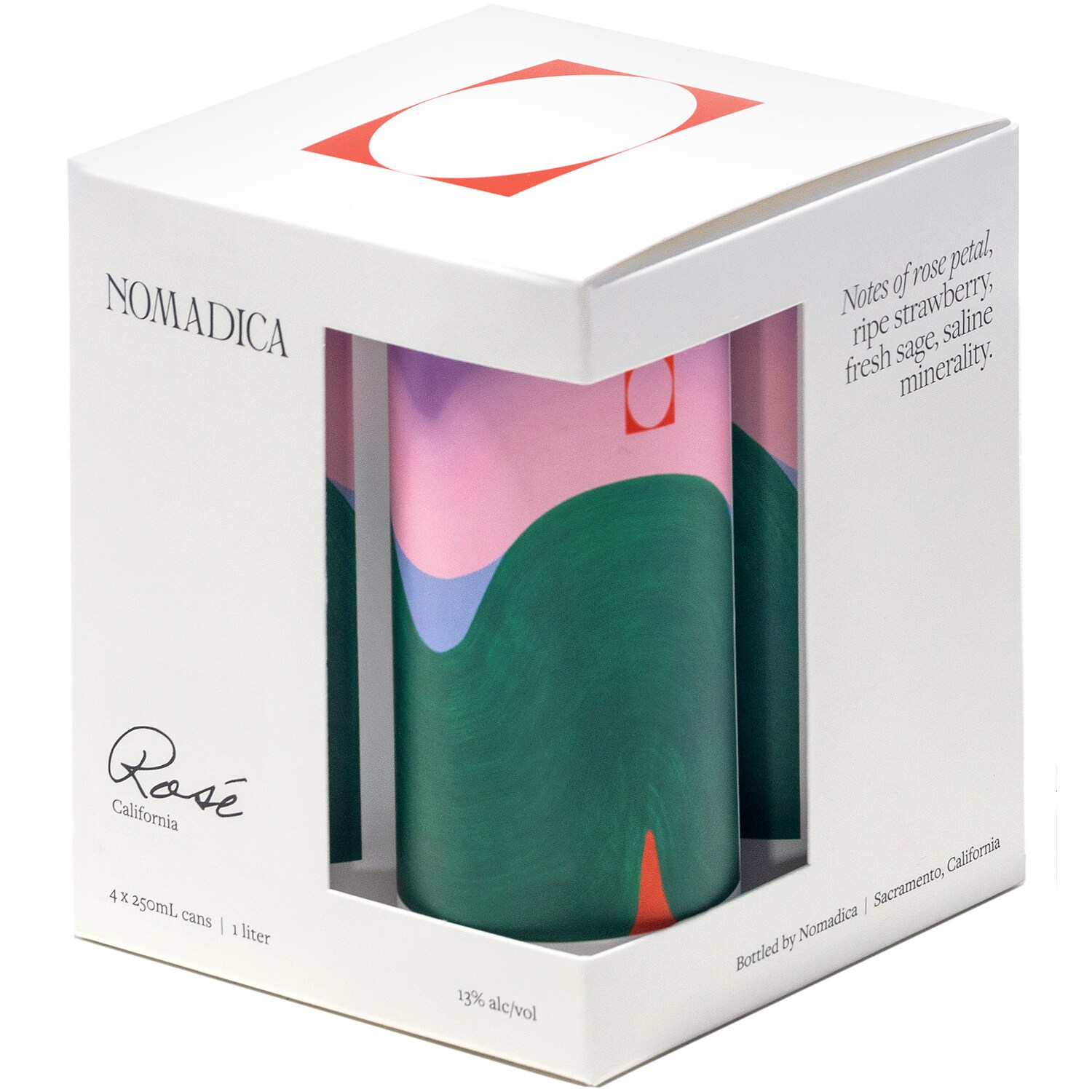 Nomadica Rosé, Cans
