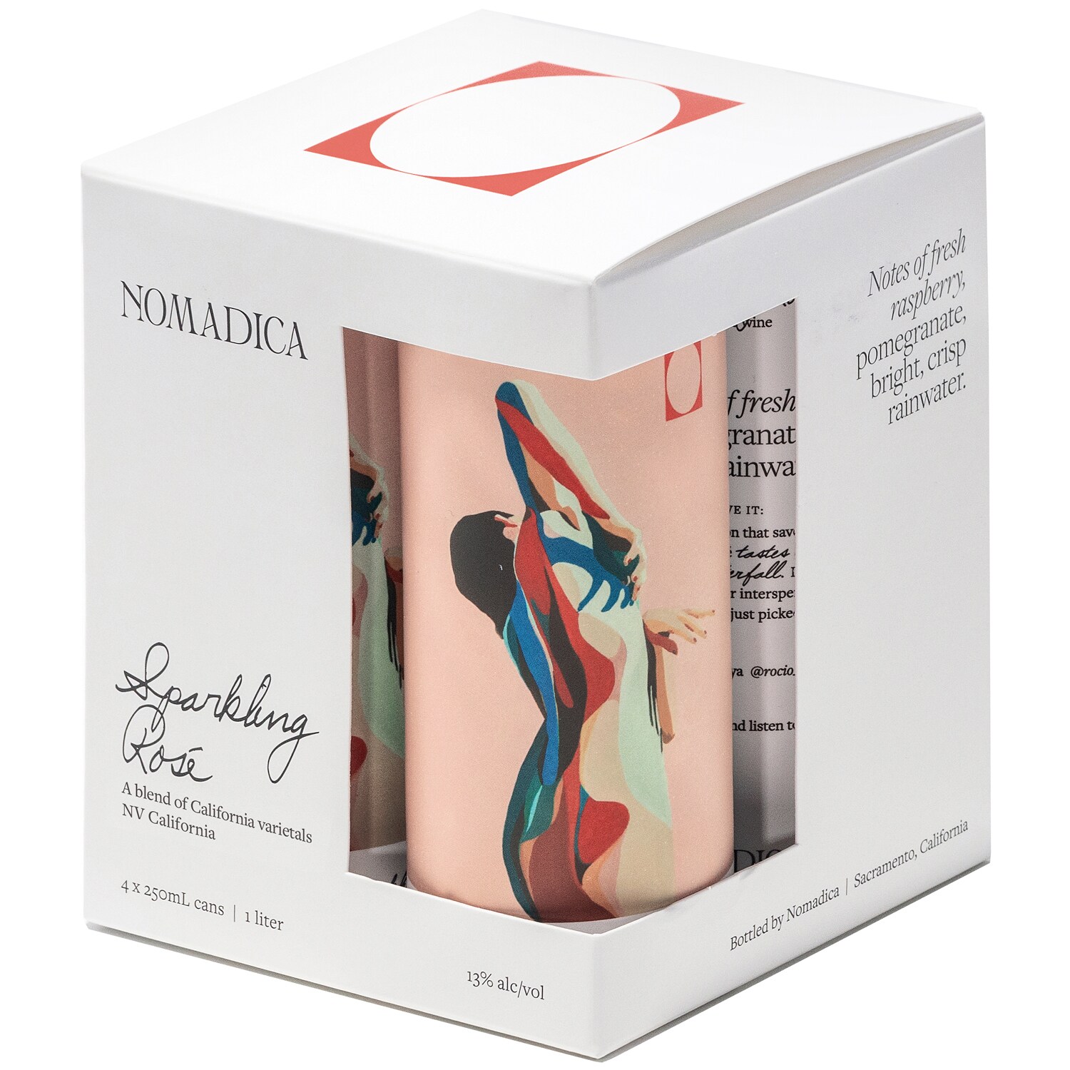 Nomadica Sparkling Rosé, Cans