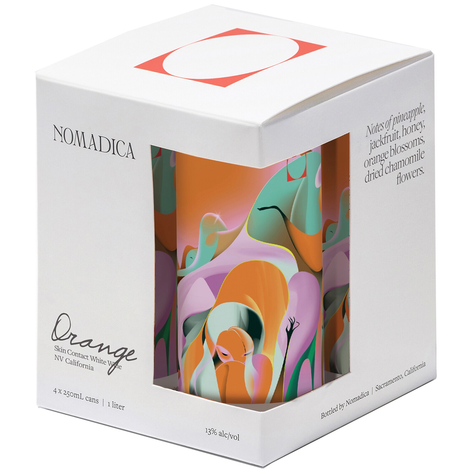 Nomadica Skin Contact Orange Wine, Cans