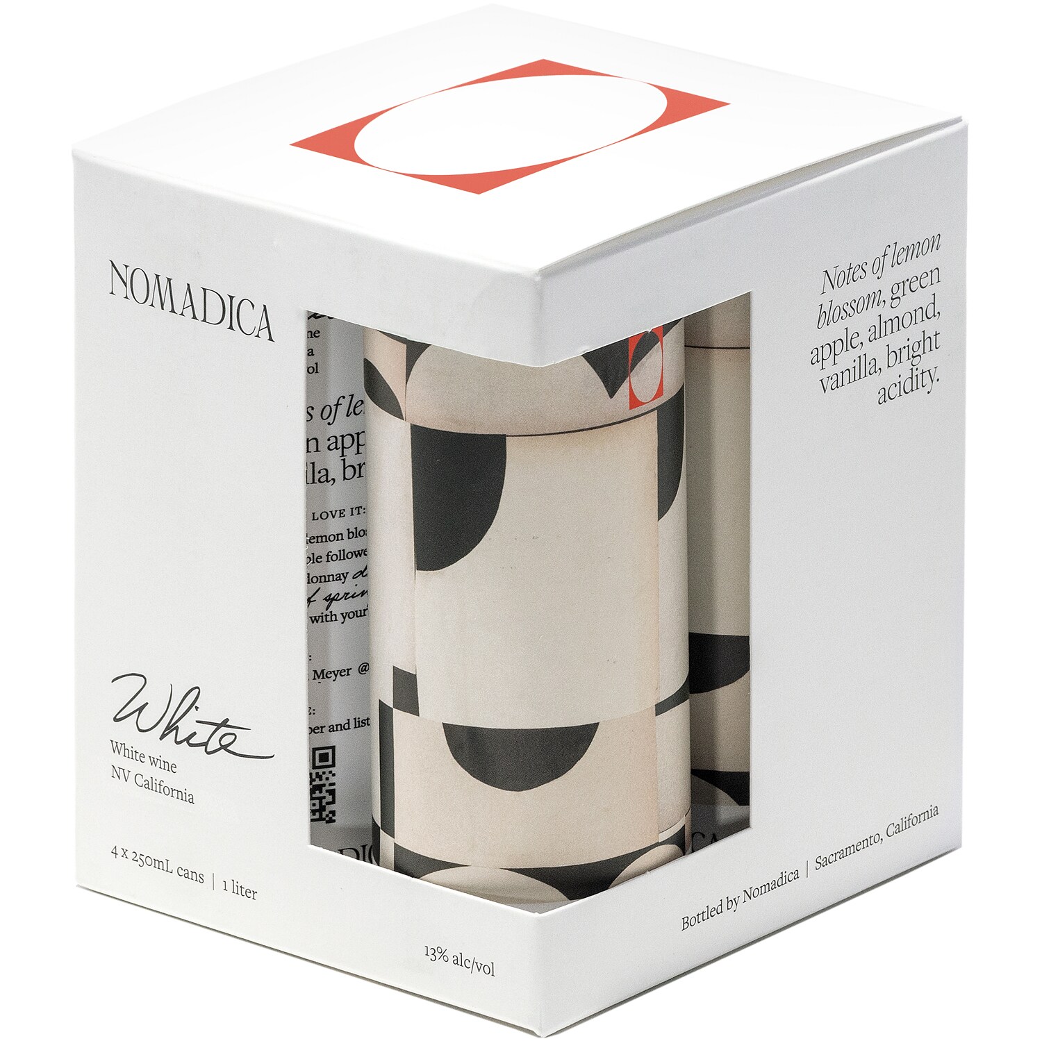 Nomadica White Wine, Cans