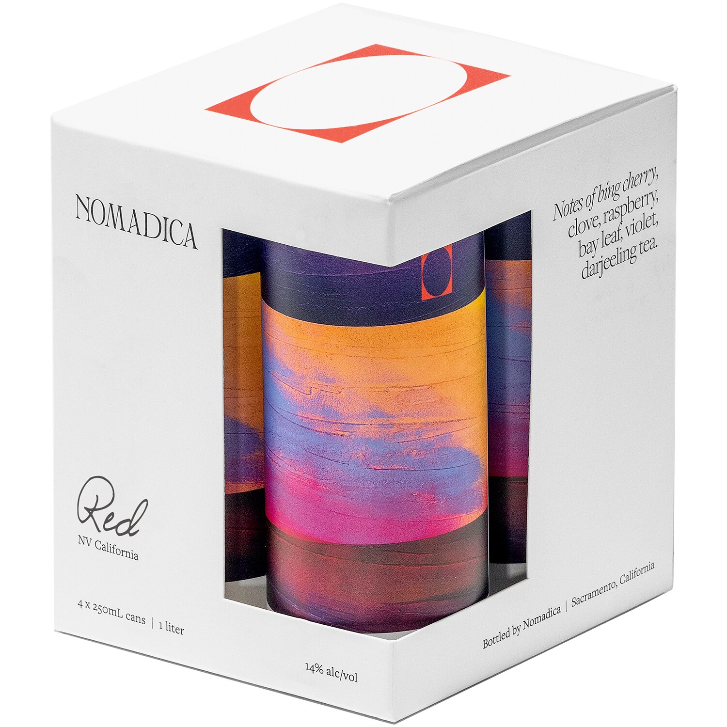 Nomadica Red Blend, Cans