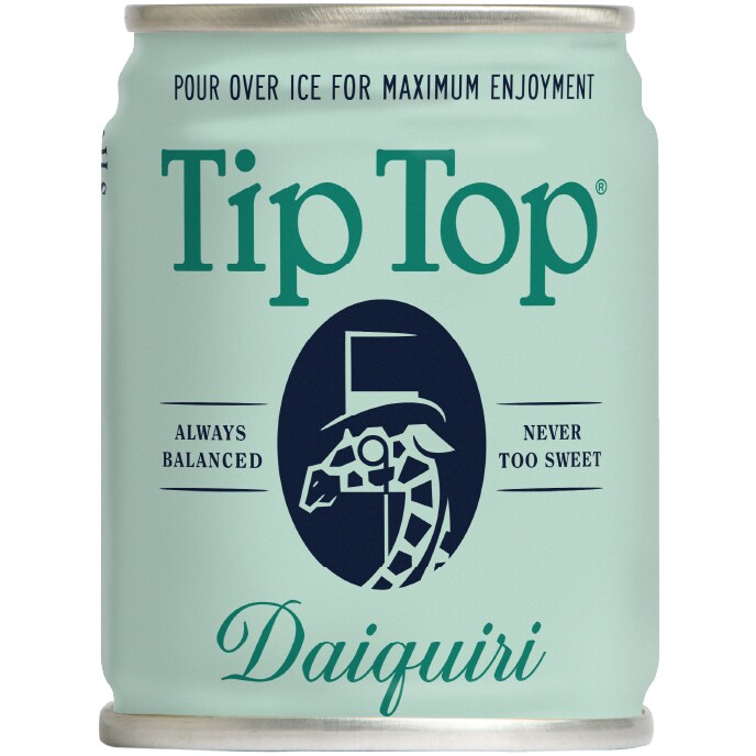Tip Top Daiquiri Cocktail, Can