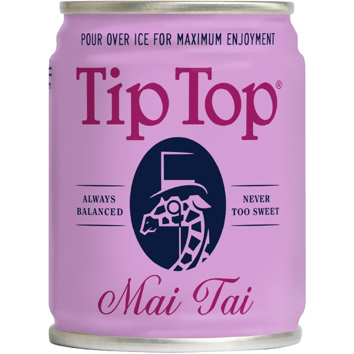 Tip Top Mai Tai Cocktail, Can