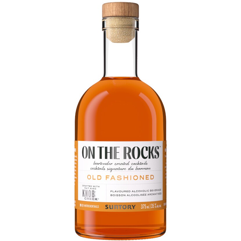 On The Rocks Knob Creek Old Fashioned Cocktail
