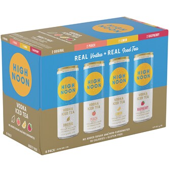 High Noon Vodka Hard Tea Variety Pack, Cans