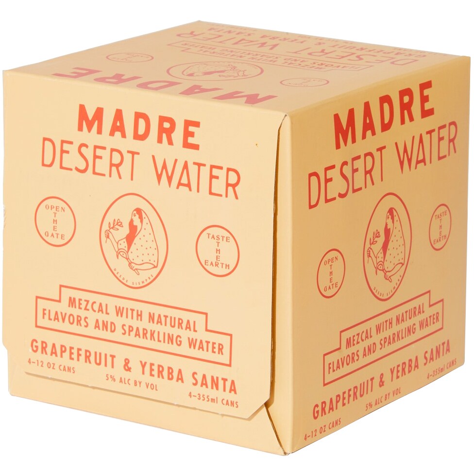 Madre Desert Water Grapefruit Yerba Cocktail, Cans