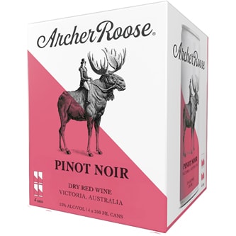 Archer Roose Wines Pinot Noir, Cans