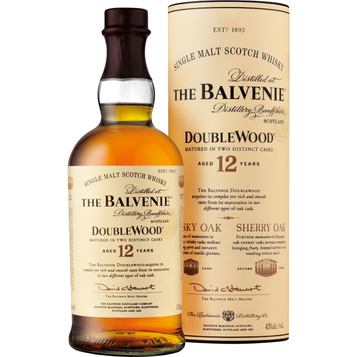 Balvenie DoubleWood 12-Year-Old Single Malt Scotch Whisky
