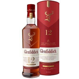 Glenfiddich 12-Year-Old Sherry Cask Single Malt Scotch Whisky