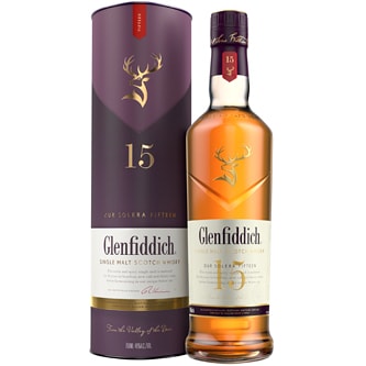 Glenfiddich 15-Year-Old Solera Reserve Single Malt Scotch Whisky