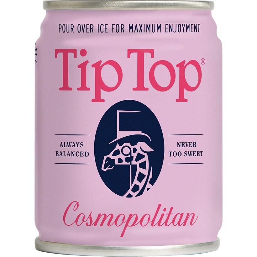 Tip Top Cosmopolitan Cocktail, Can
