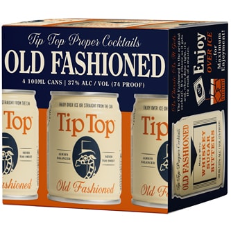Tip Top Old Fashioned Cocktail, Cans