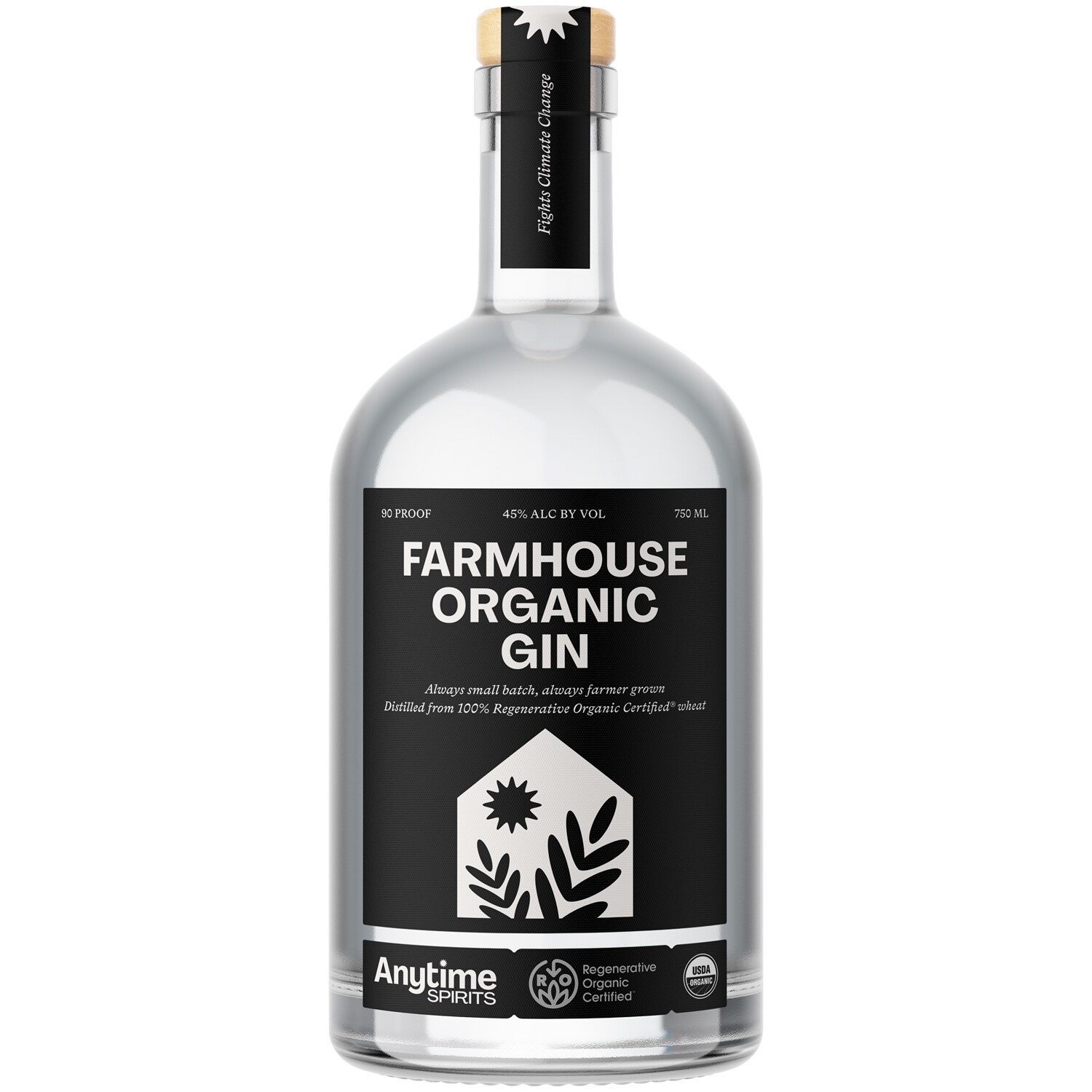 Anytime Spirits Farmhouse Organic Gin 