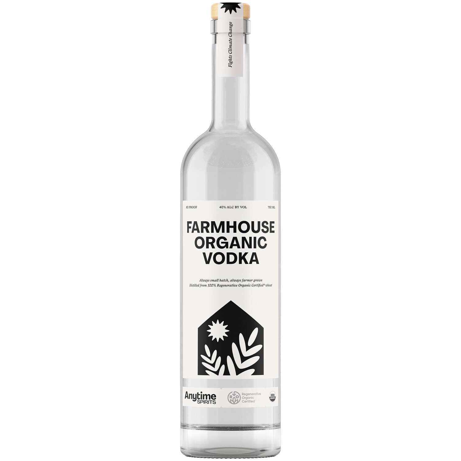 Anytime Spirits Farmhouse Organic Vodka