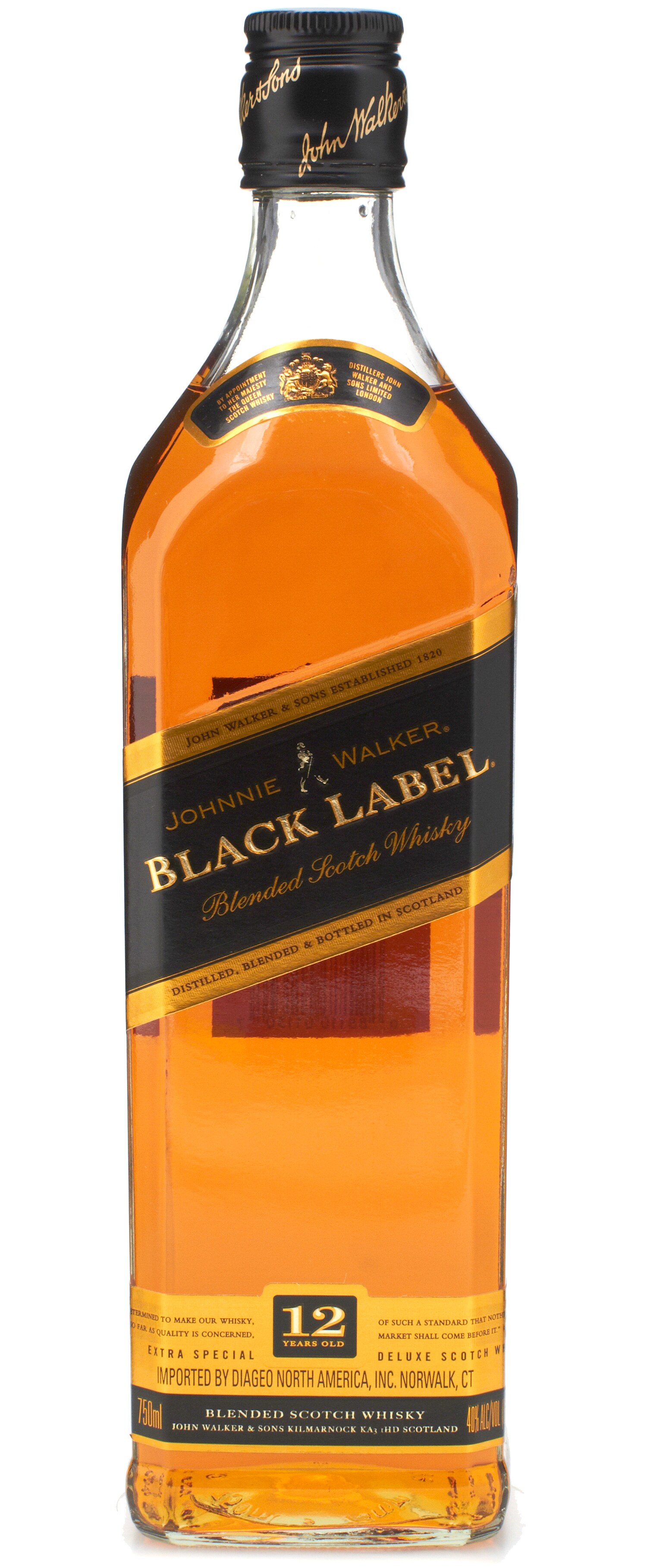 Johnnie Walker Black Label Blended Scotch Whisky