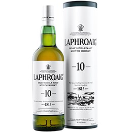 Laphroaig 10 Year Old Islay Scotch Whisky