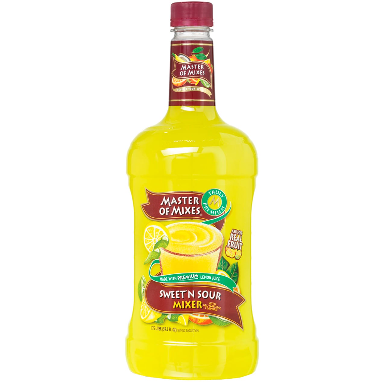 Master of Mixes Sweet'n Sour Mixer, Plastic Bottle