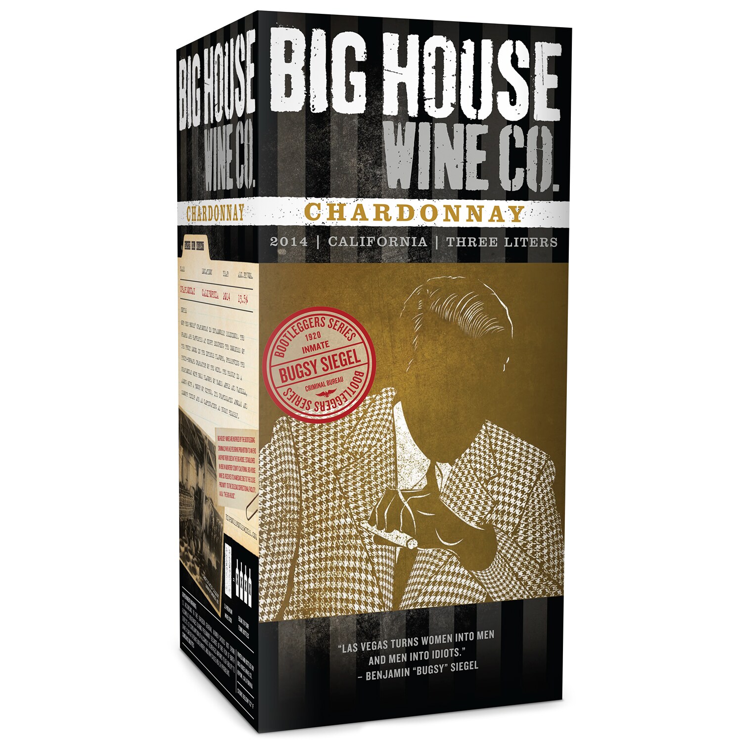 Big House "The Great Escape" Chardonnay, Box