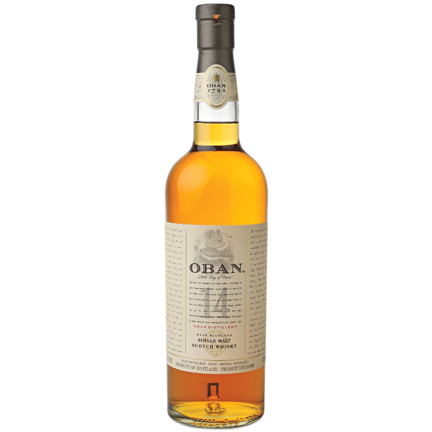 Oban 14 Year Single Malt Scotch Whisky