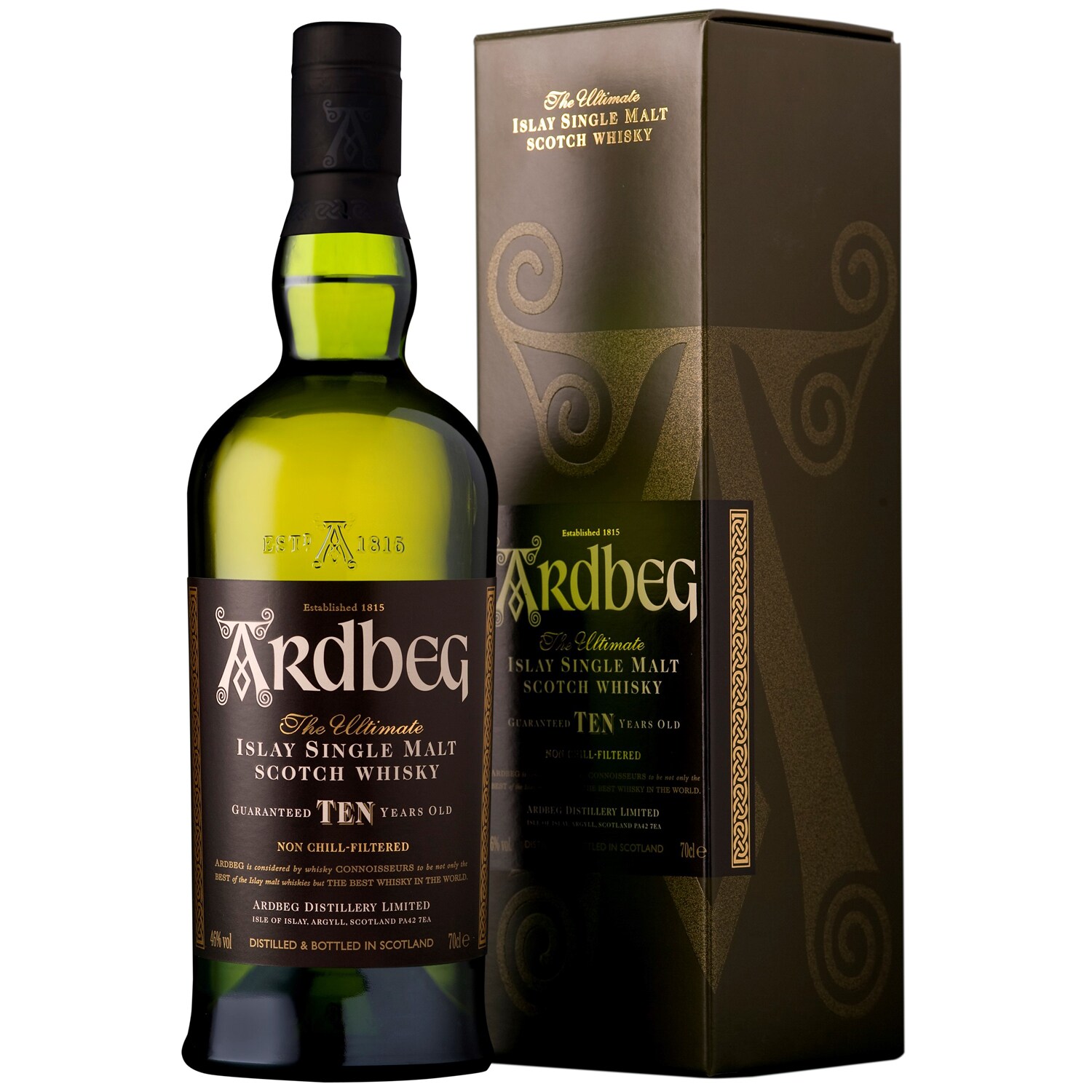 Ardbeg 10 Year Single Malt Scotch Whisky